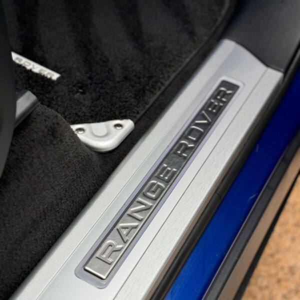 door sills of the Lancashire Competitions Range Rover SVR competition